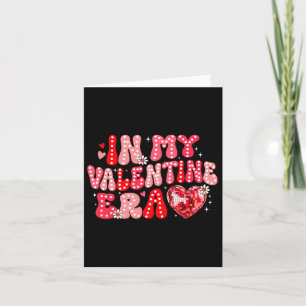 Valentines Day Disco Heart Era In My Valentine Era Card