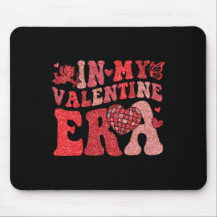 Valentines Day Disco Heart Era In My Valentine Era Mouse Pad