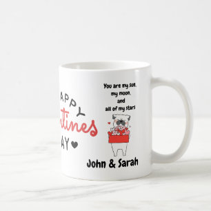 Valentine's Day DogLove Heart Coffee Mug