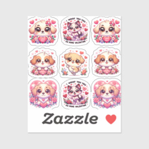 Valentine's day dogs