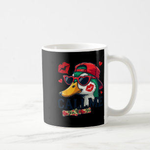 Valentine's Day Duck Hunting Camo Call Me Toddler Coffee Mug