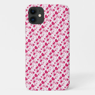 Valentines day elements patterns Case-Mate iPhone case