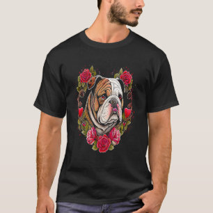 Valentine's day English Bulldog Dog Valentine 9 T-Shirt
