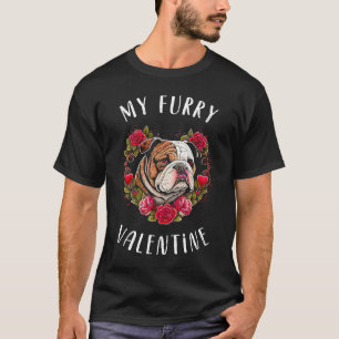 Valentine's day English Bulldog Dog Valentine 9 T-Shirt