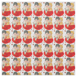 Valentine's Day Fabric