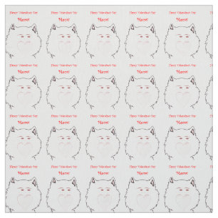 Valentine's Day Fabric
