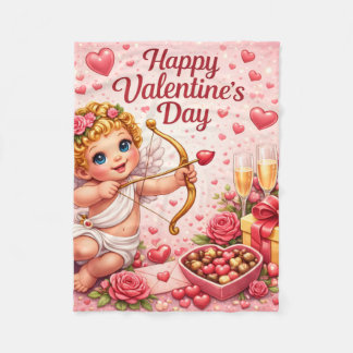 Valentines Day Fleece Blanket