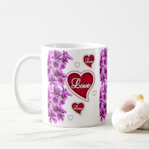 Valentine's Day Floral Mugs