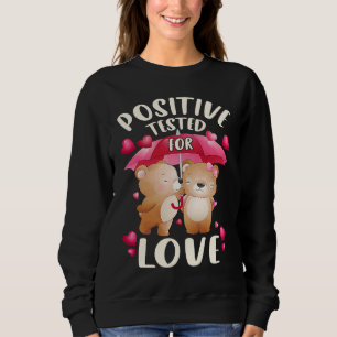 Valentine's day for couples bear couple with umbre sweatshirt