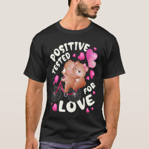 Valentine's day for couples bears with bike T-Shirt