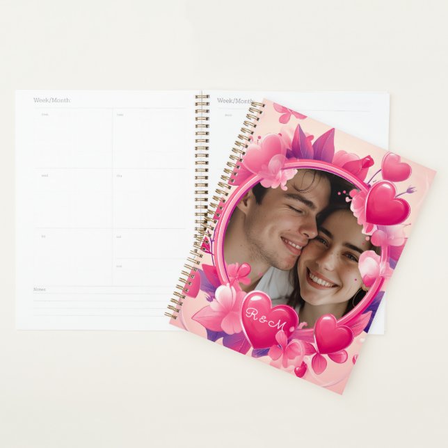 Valentine's Day Framed Couple Planner (Display)