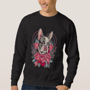 Valentine's day  French Bulldog Dog Valentine  19 Sweatshirt