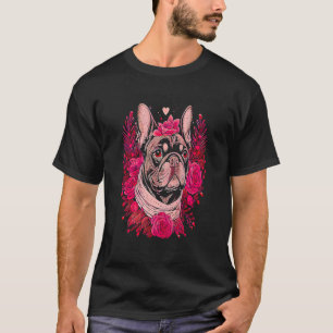 Valentine's day French Bulldog Dog Valentine 32 T-Shirt