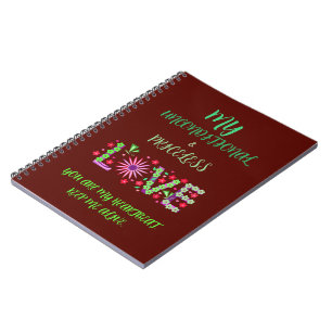 VALENTINE'S DAY GIFT FOR GIRLFRIEND, WIFE, HUSBAND NOTEBOOK