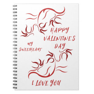 VALENTINE'S DAY GIFT FOR GIRLFRIEND, WIFE, HUSBAND NOTEBOOK