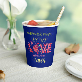 VALENTINE'S DAY GIFT FOR GIRLFRIEND, WIFE, HUSBAND PAPER CUPS