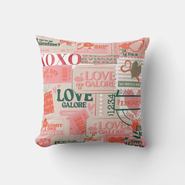 Valentine's Day gift pillow (Front)