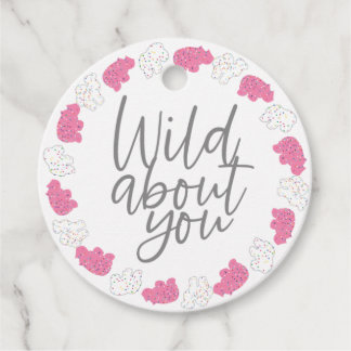 Valentine's Day Gift Tags Wild About You Cookies