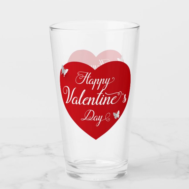 Valentine's Day Glass (Front)