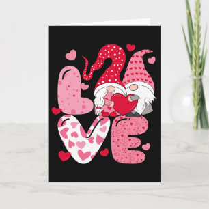 Valentine's Day Gnome Love  Card