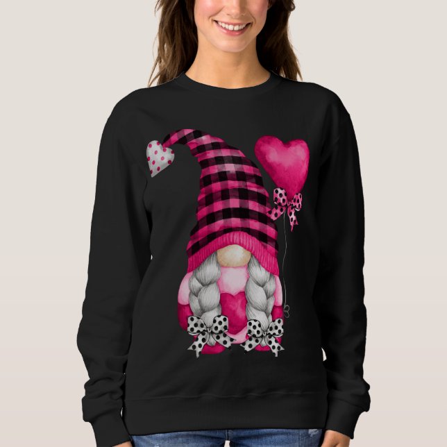 Valentines Day Gnome Love Sweatshirt (Front)