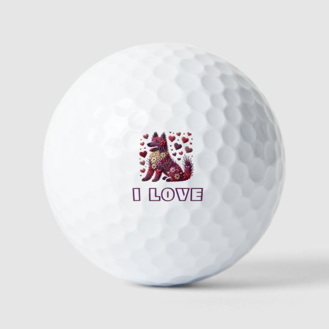 VALENTINE'S DAY GOLF BALLS (Front)