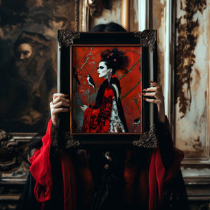 Valentines Day Gothic Fashion Decoupage Tissue Paper