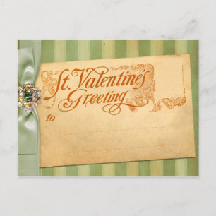 Valentine's Day Greeting Antique Vintage Holiday Postcard