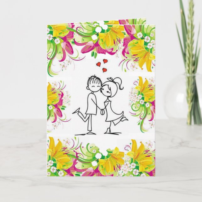 Valentine's Day Greeting Card (Front)