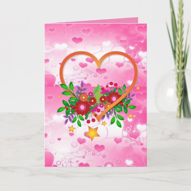 Valentine's Day Greeting Card (Front)