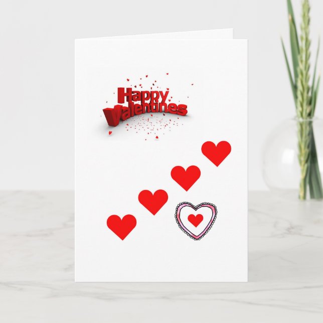 Valentine's Day Greeting Card (Front)