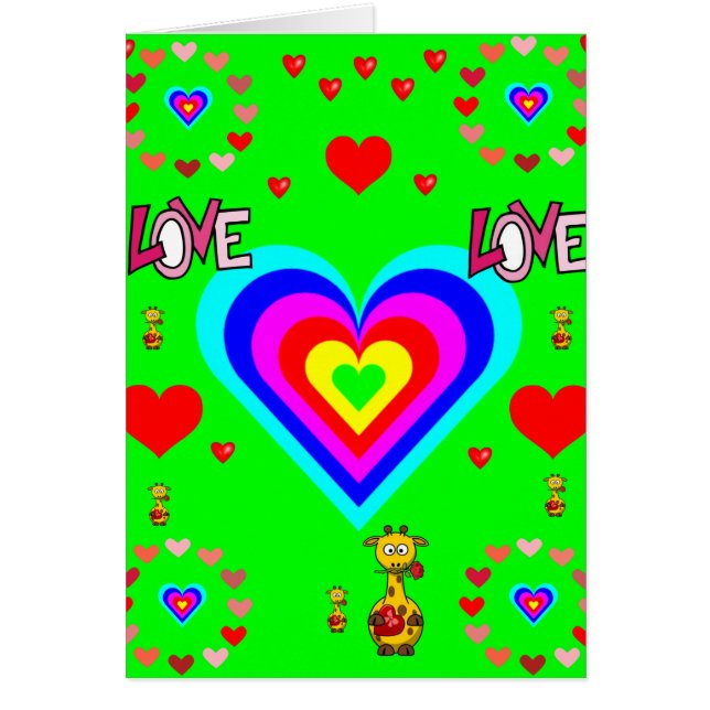 Valentine's Day Greeting Card (Front)