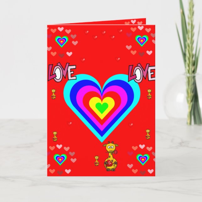 Valentine's Day Greeting Card (Front)