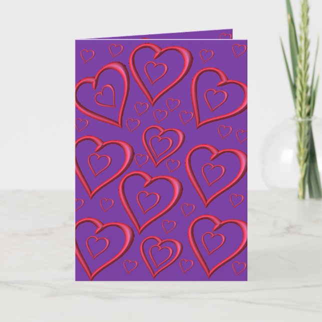 Valentine's Day Greeting Card (Front)