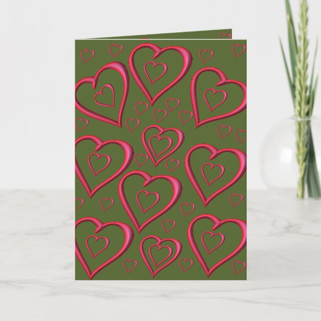 Valentine's Day Greeting Card (Front)