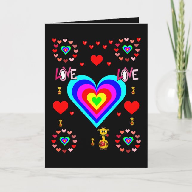 Valentine's Day Greeting Card (Front)
