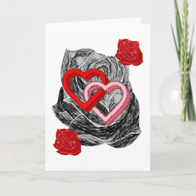 Valentine's Day Greeting Card (Front)