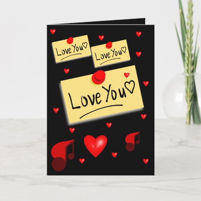 Valentine's Day Greeting Card (Front)