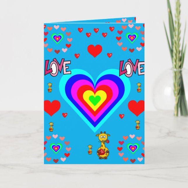 Valentine's Day Greeting Card (Front)