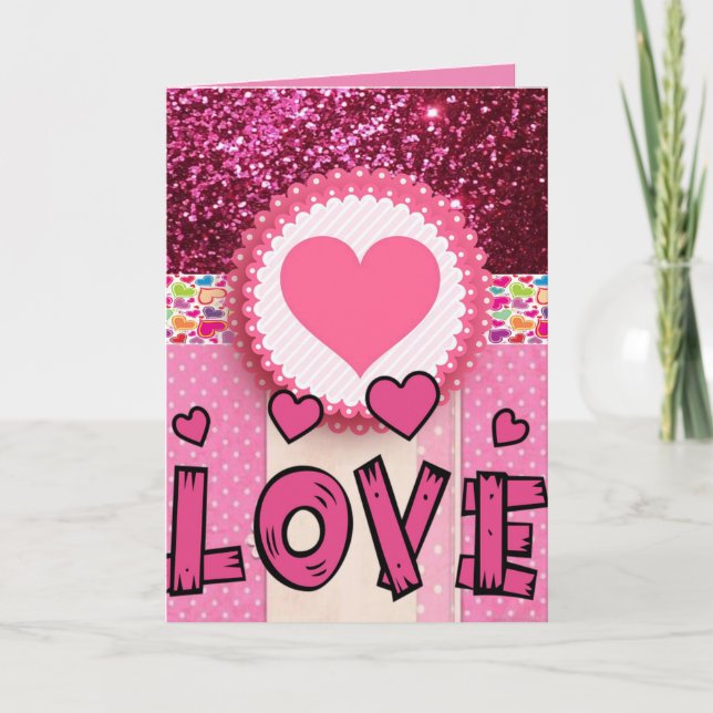 Valentine's Day Greeting Card Love (Front)