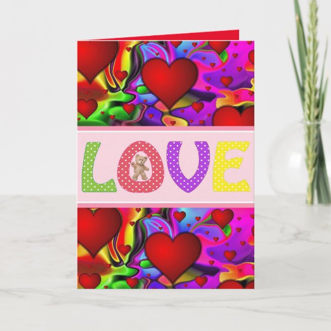 Valentine's Day Greeting Card Love (Front)