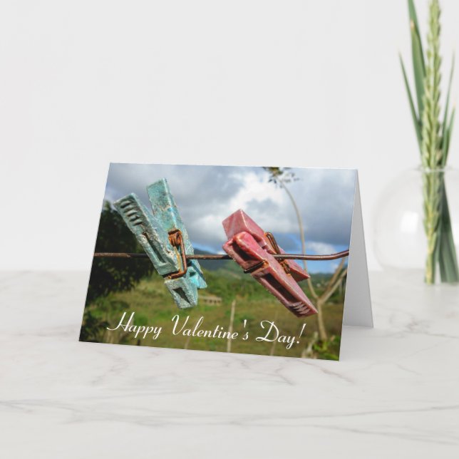 Valentine's Day greetings card (Front)