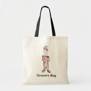 Valentine's Day Groom Tote Bag