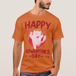 Valentines Day Happy Meowentines Day Cat Lover 1 T-Shirt