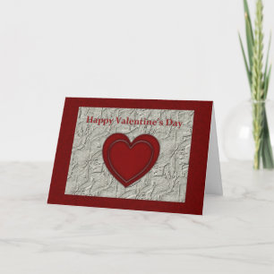 Valentine's Day Heart 2 Heart Holiday Card