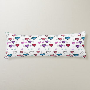 Valentine's Day heart Body Pillow