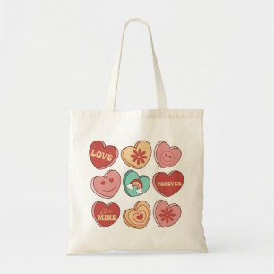 Valentine's Day Heart Candies Tote Bag