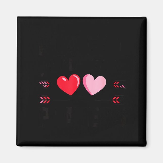 Valentines Day Heart Family Gamer Gaming New Paren Magnet (Front)