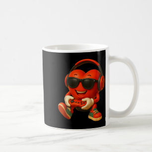 Valentines Day Heart Gamer Video Gaming Boys Men K Coffee Mug