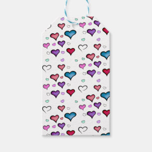 Valentine's Day heart  Gift Tags